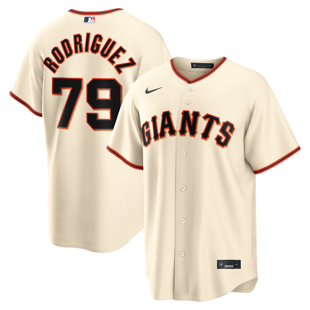 San Francisco Giants Jesus Rodriguez Home Replica Jersey - Cream