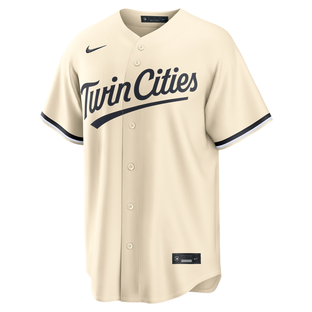 Minnesota Twins Alternate Replica Jersey - Cream