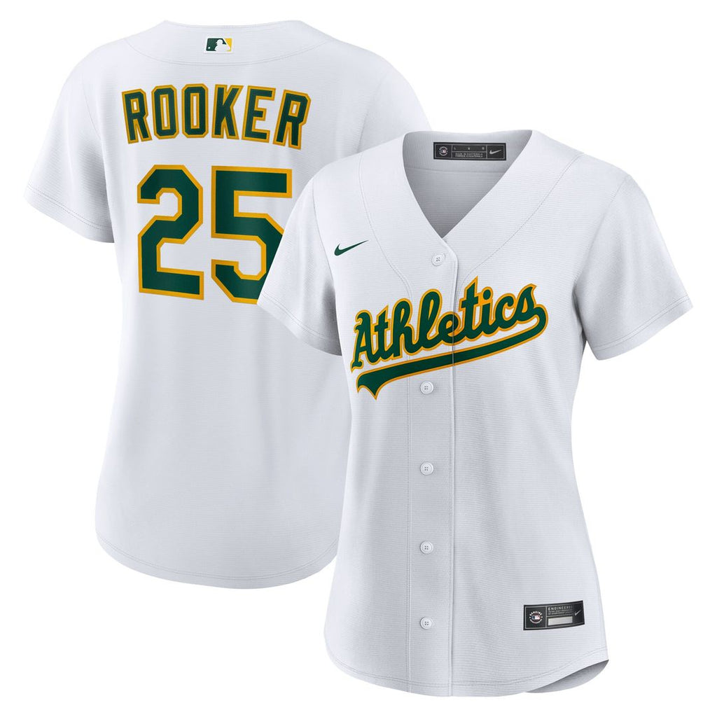 Athletics Brent Rooker Women's Home Replica Jersey - White