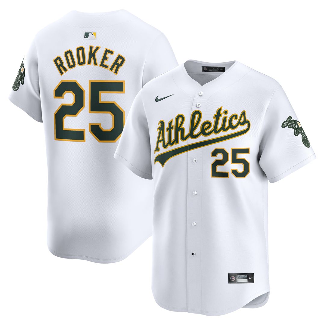 Athletics Brent Rooker Home Limited Jersey - White