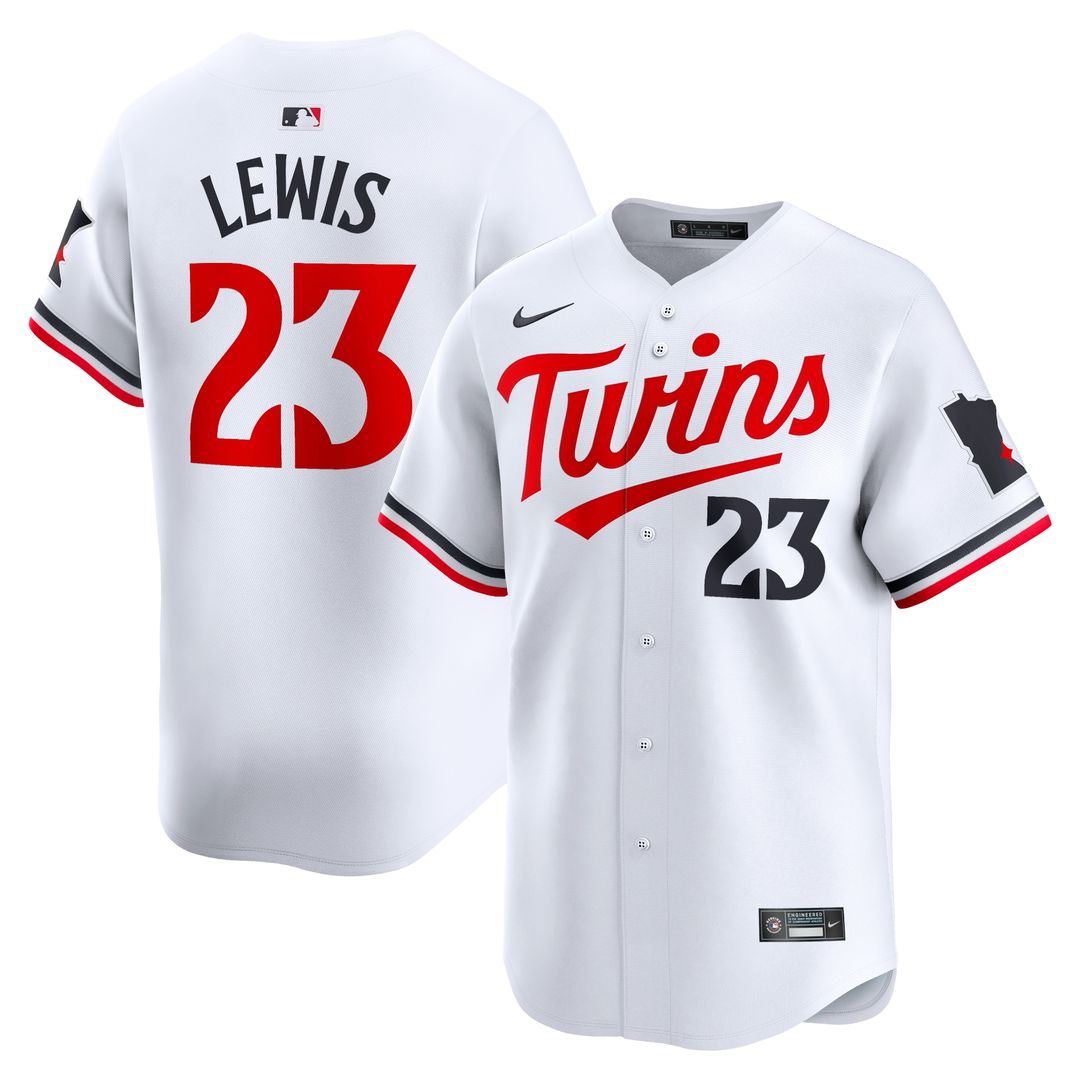 Minnesota Twins Royce Lewis Home Limited Jersey - White