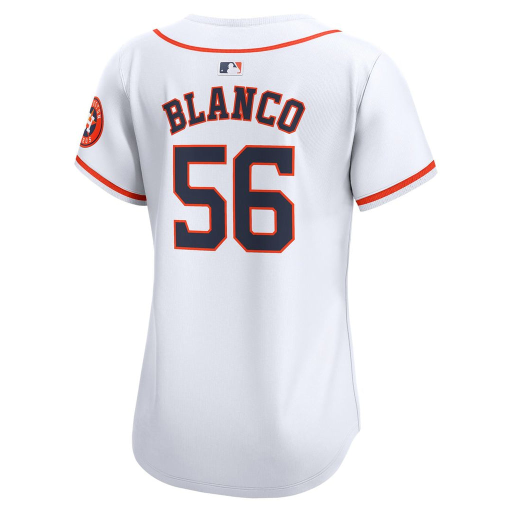 Houston Astros Ronel Blanco Women's Home Limited Jersey - White