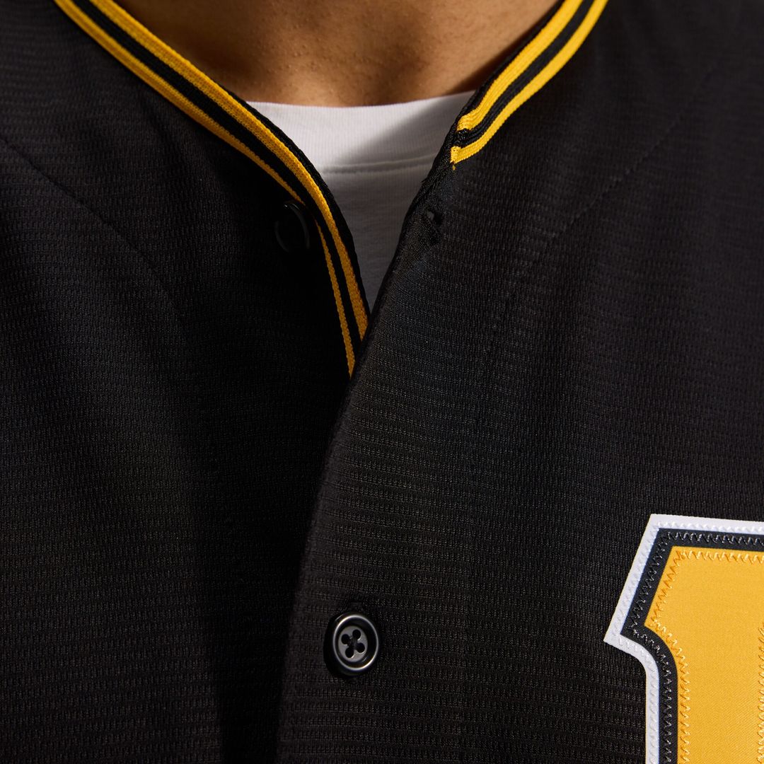 Pittsburgh Pirates Alternate Replica Team Jersey - Black