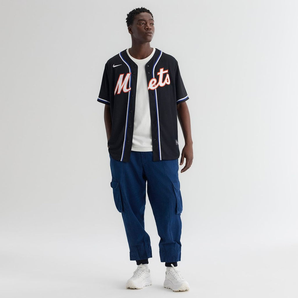 New York Mets Juan Soto Fashion Replica Black Out Jersey