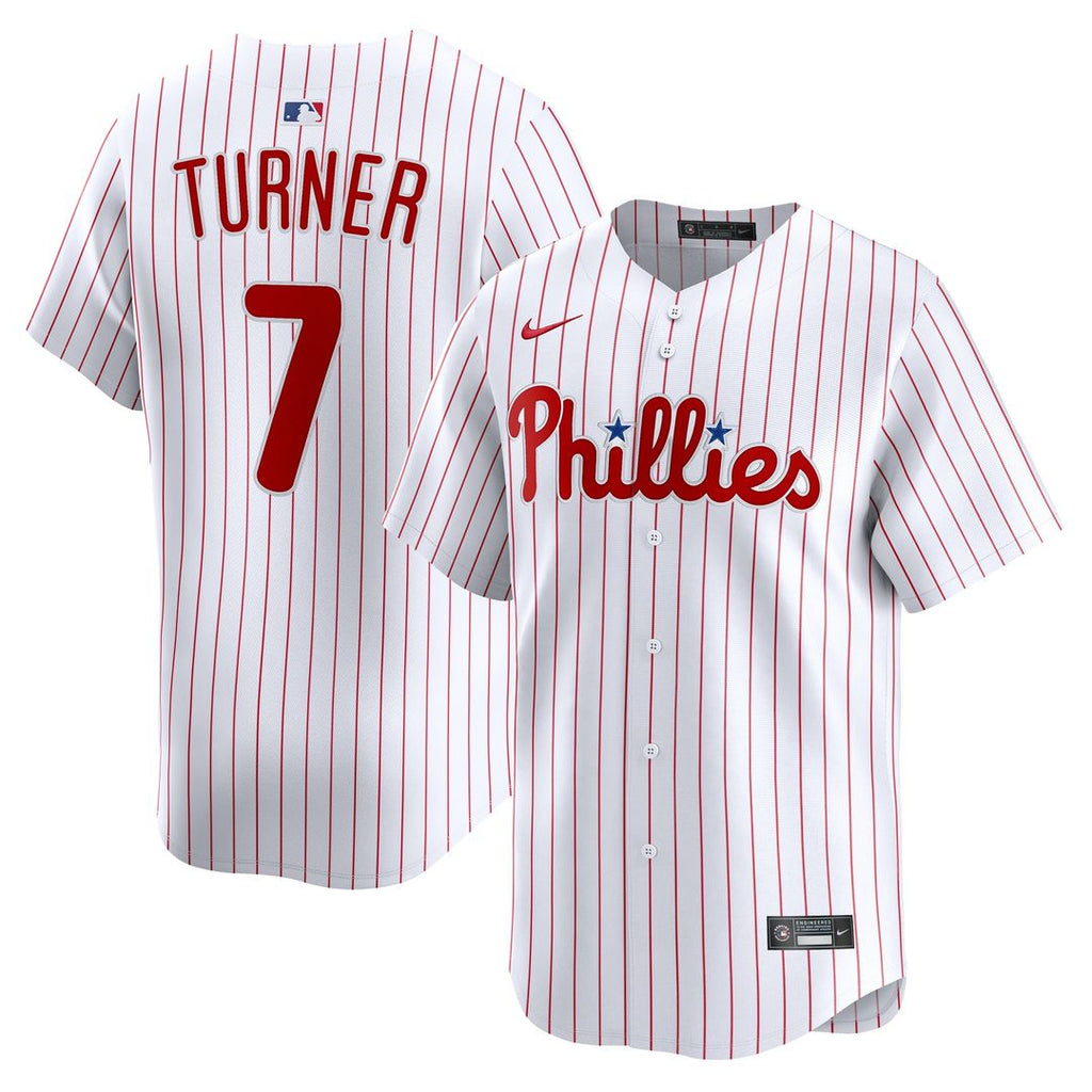 Philadelphia Phillies Trea Turner Home Limited Jersey - White