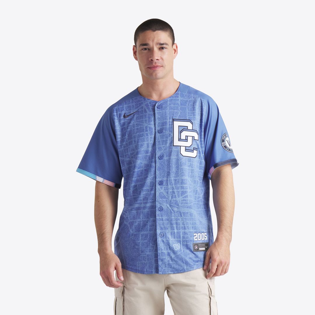 Washington Nationals 2025 City Connect Limited Jersey - Blue