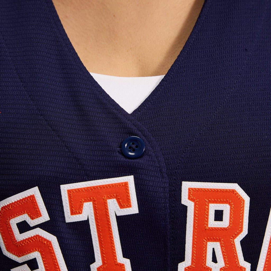 Houston Astros Jose Altuve Women's Alternate Replica Jersey - Navy
