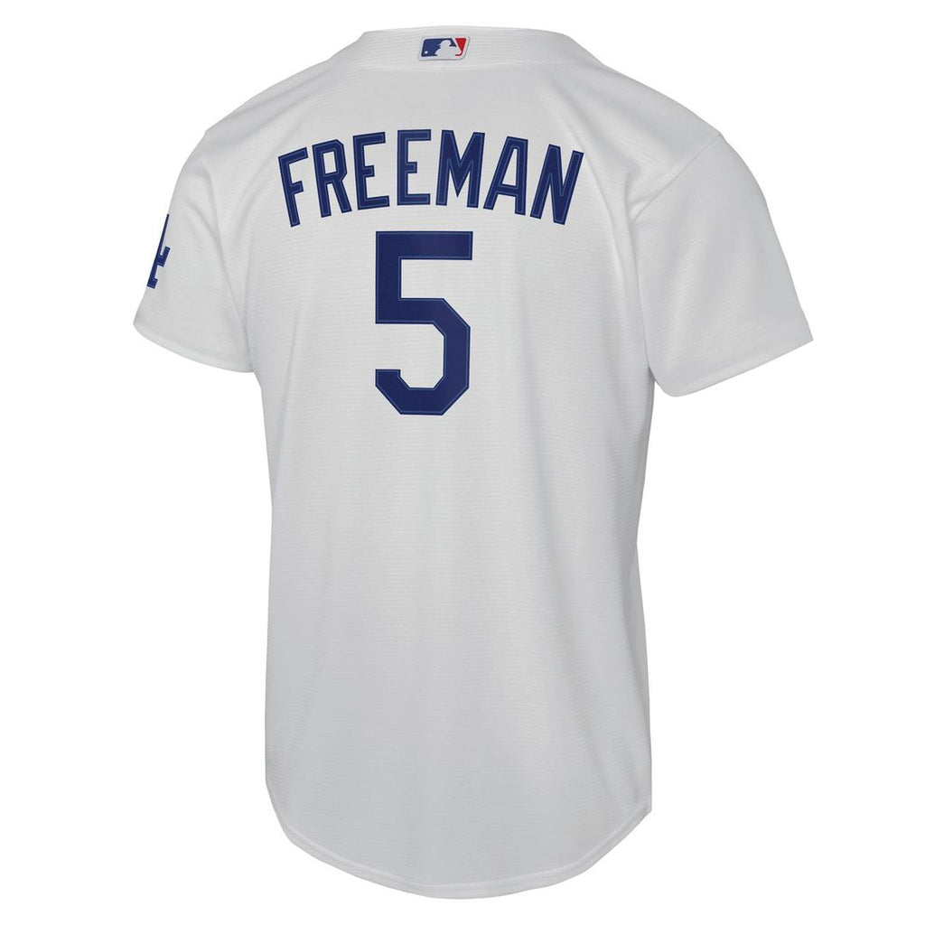 Los Angeles Dodgers Freddie Freeman Youth Home Stadium Jersey - White