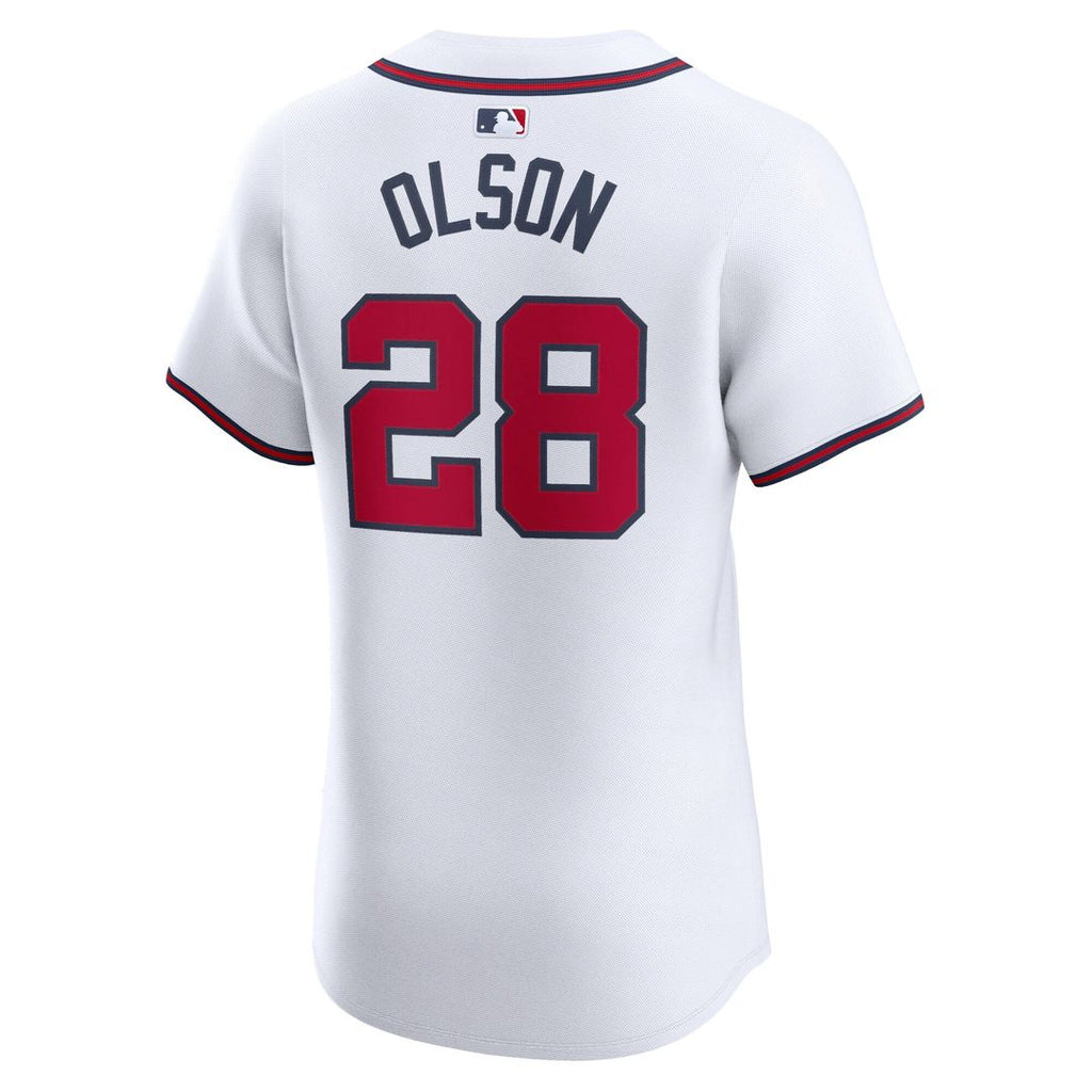 Atlanta Braves Matt Olson Home Elite Jersey - White