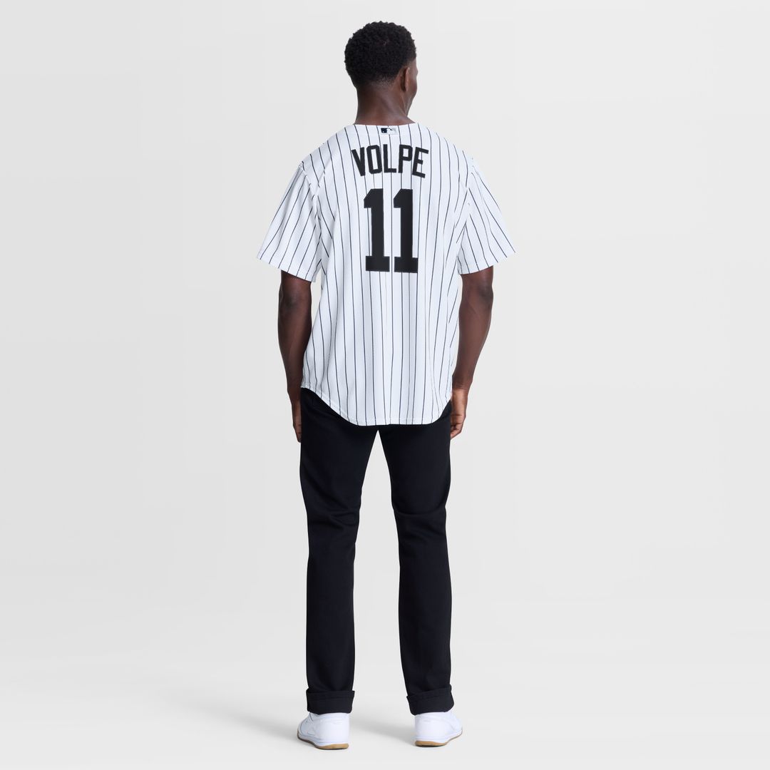 New York Yankees Anthony Volpe Home Replica Jersey - White