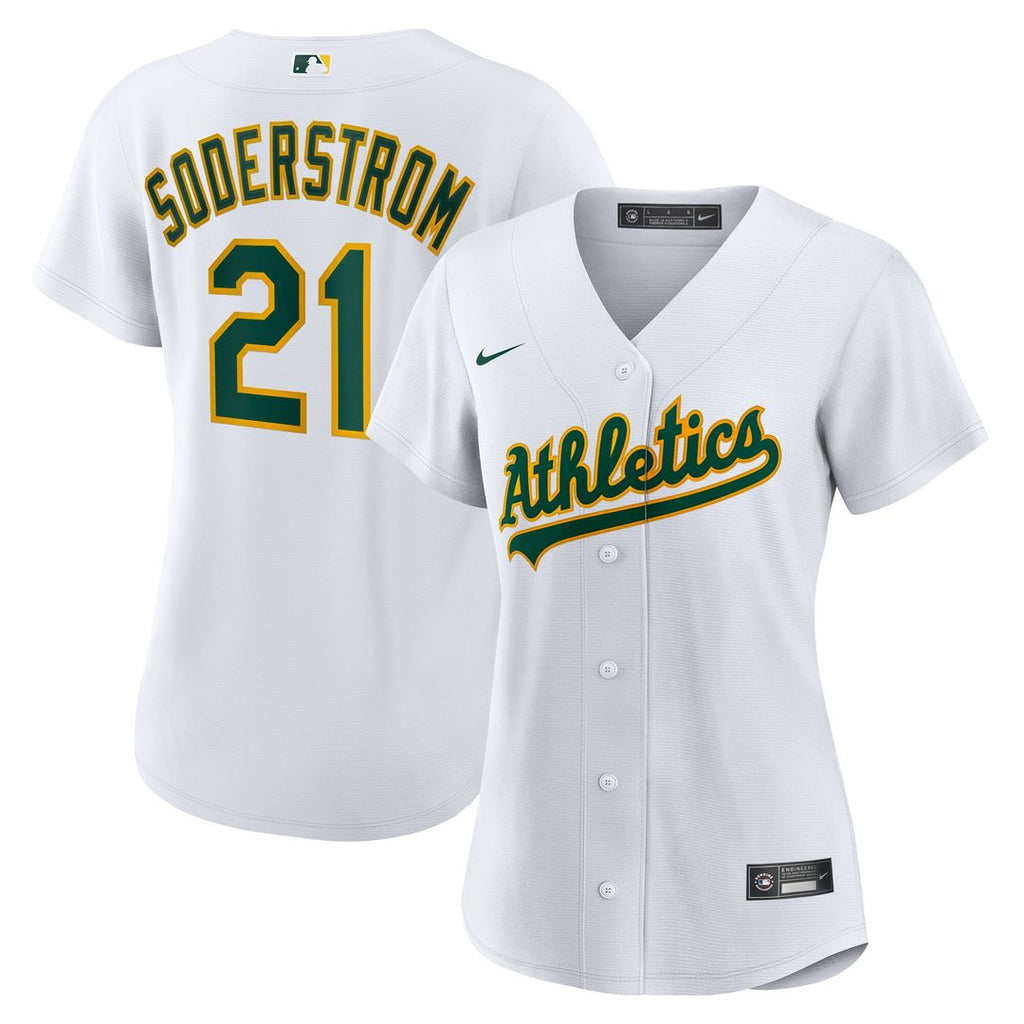 Athletics Tyler Soderstrom Women's Home Replica Jersey - White