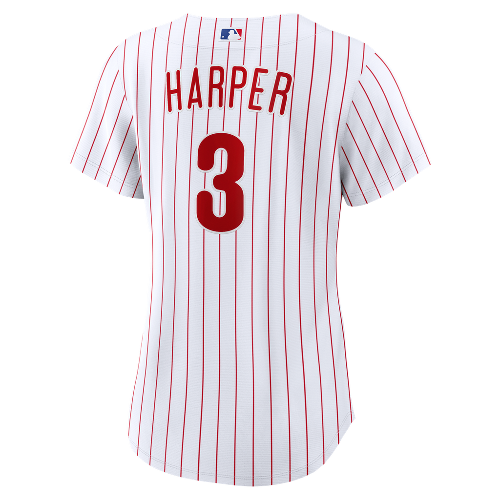 Philadelphia Phillies Bryce Harper Women's Home Replica Jersey - White