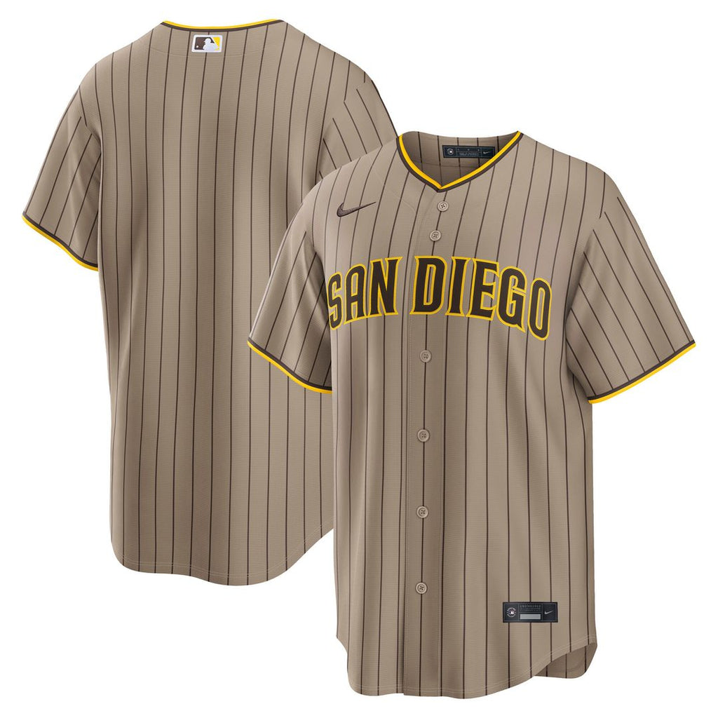 San Diego Padres Alternate Replica Jersey - Sand