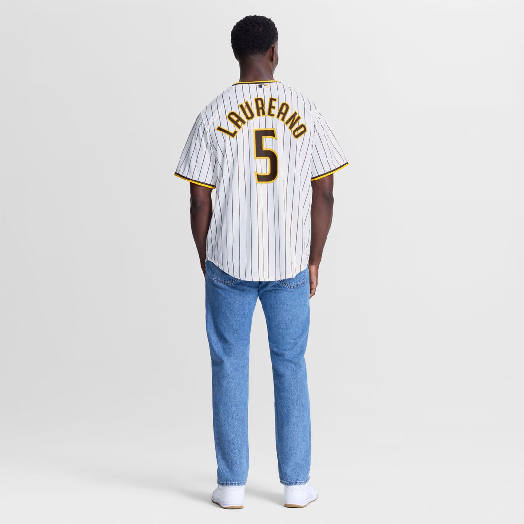 San Diego Padres Ramón Laureano Home Replica Jersey - White