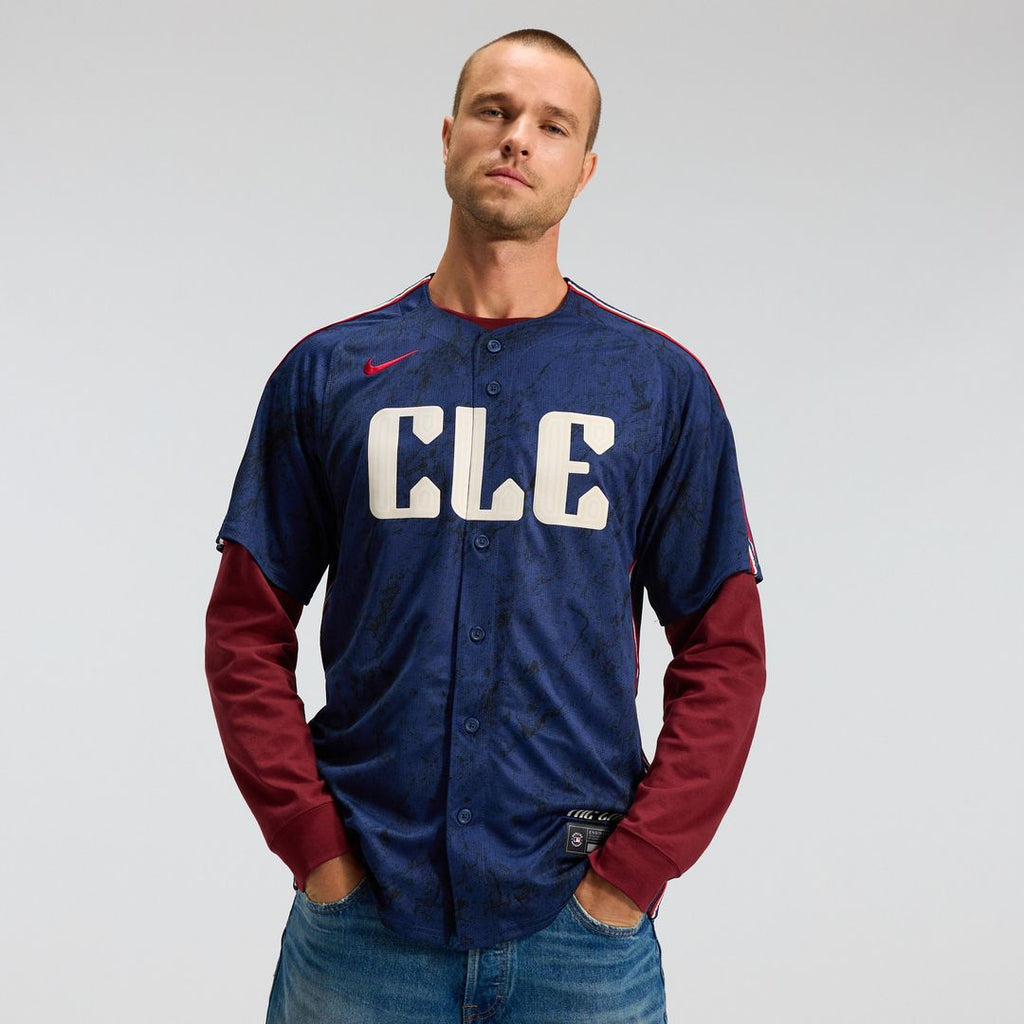 Cleveland Guardians City Connect Limited Jersey - Navy