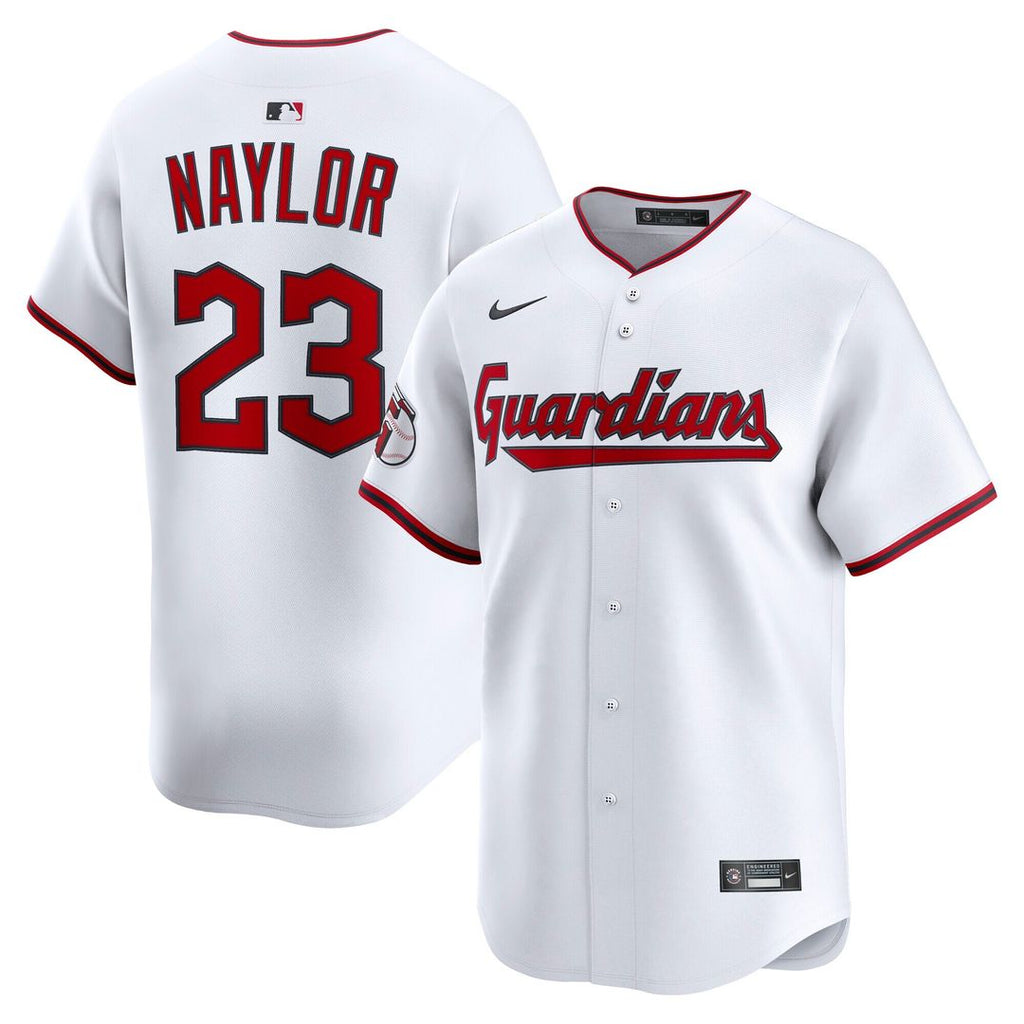Cleveland Guardians Bo Naylor Home Limited Jersey - White