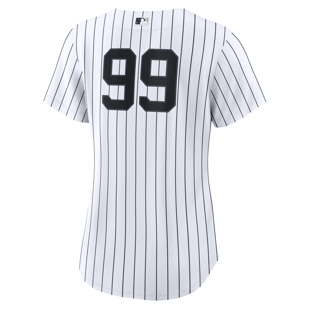 New York Yankees Aaron Judge Women's Home Replica Jersey - White