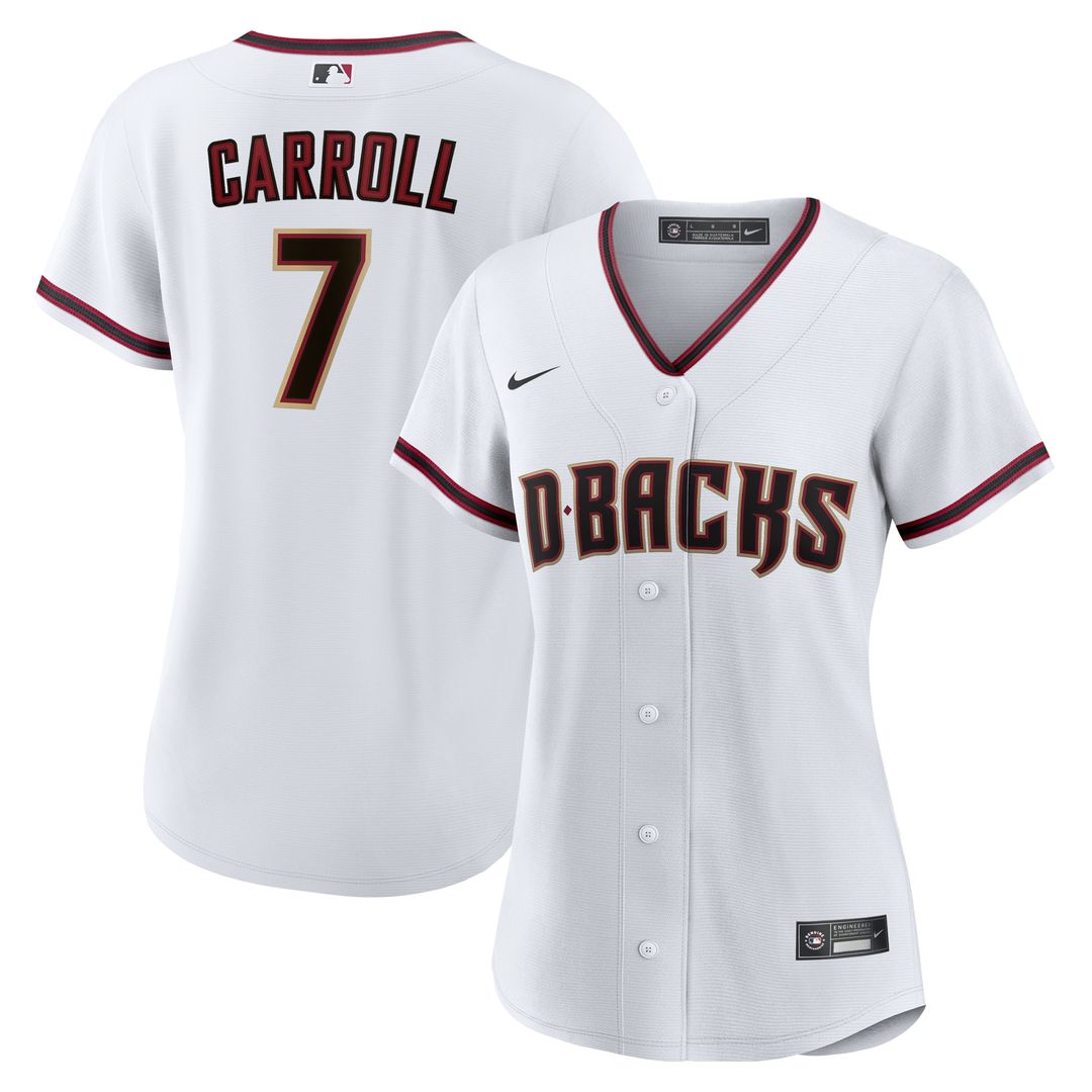 Arizona Diamondbacks Corbin Carroll Women's Home Replica Jersey - White