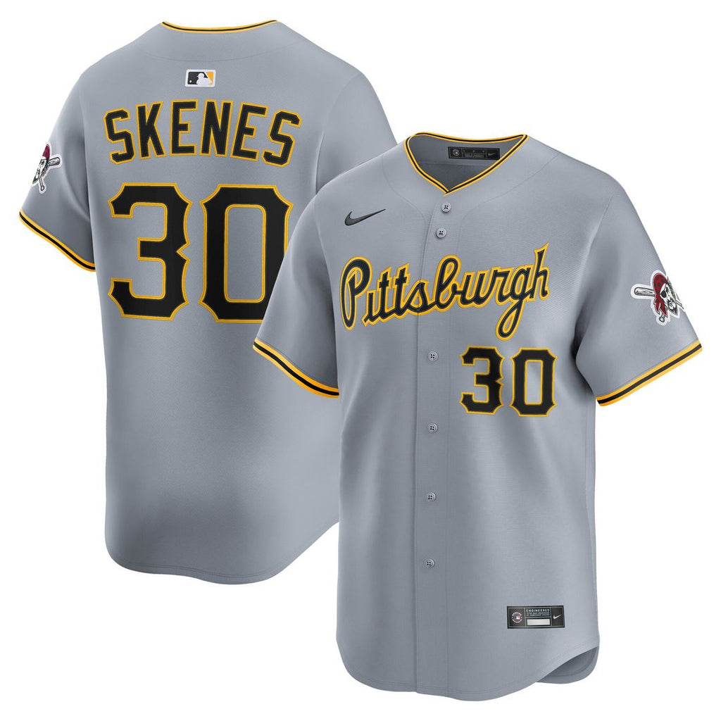 Pittsburgh Pirates Paul Skenes Road Limited Jersey - Gray