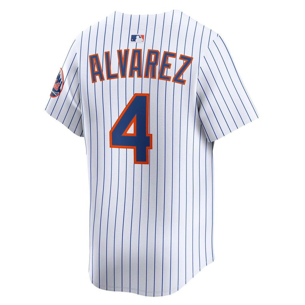 New York Mets Francisco Alvarez Home Limited Jersey - White