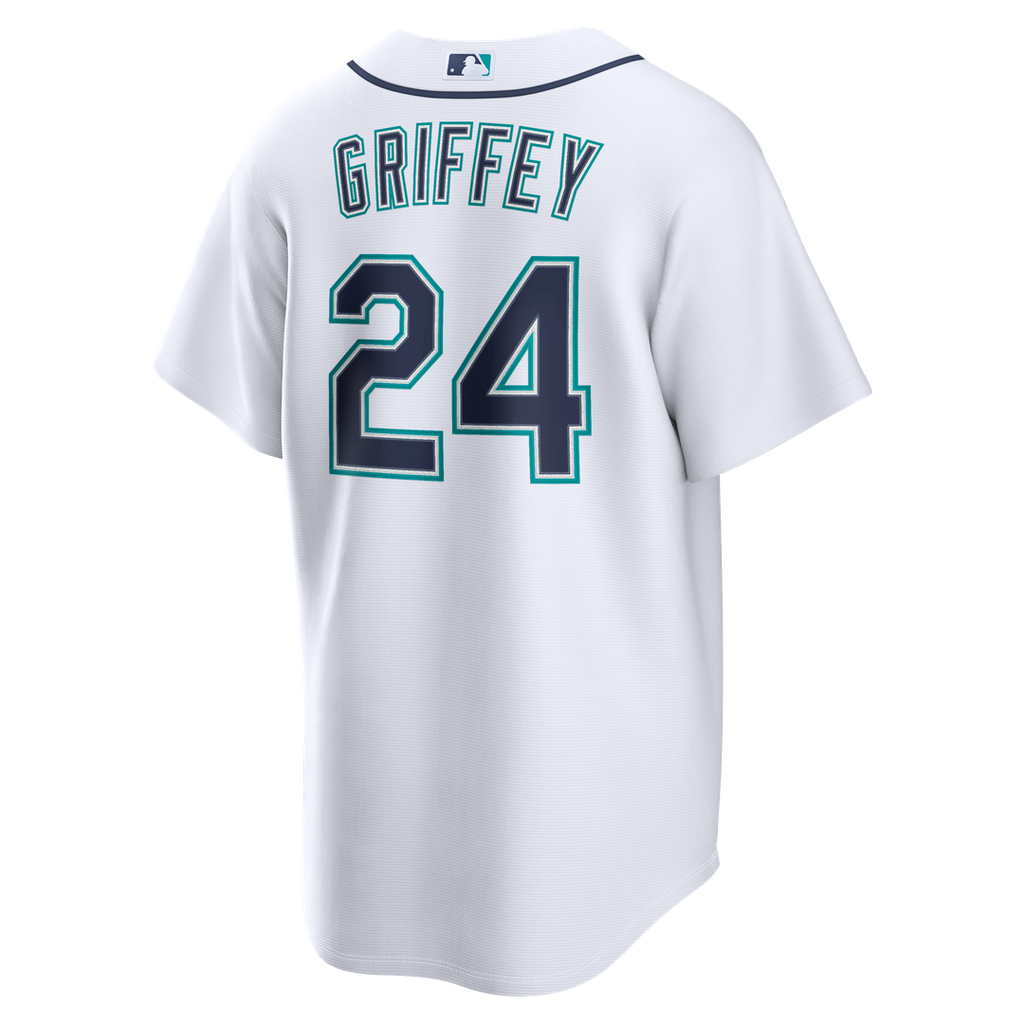 Seattle Mariners Ken Griffey Jr. Home Replica Jersey - White