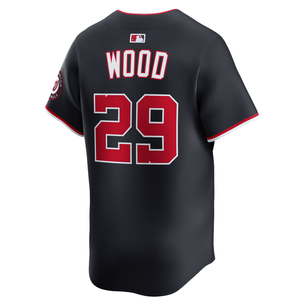 Washington Nationals James Wood Alternate Limited Jersey - Navy