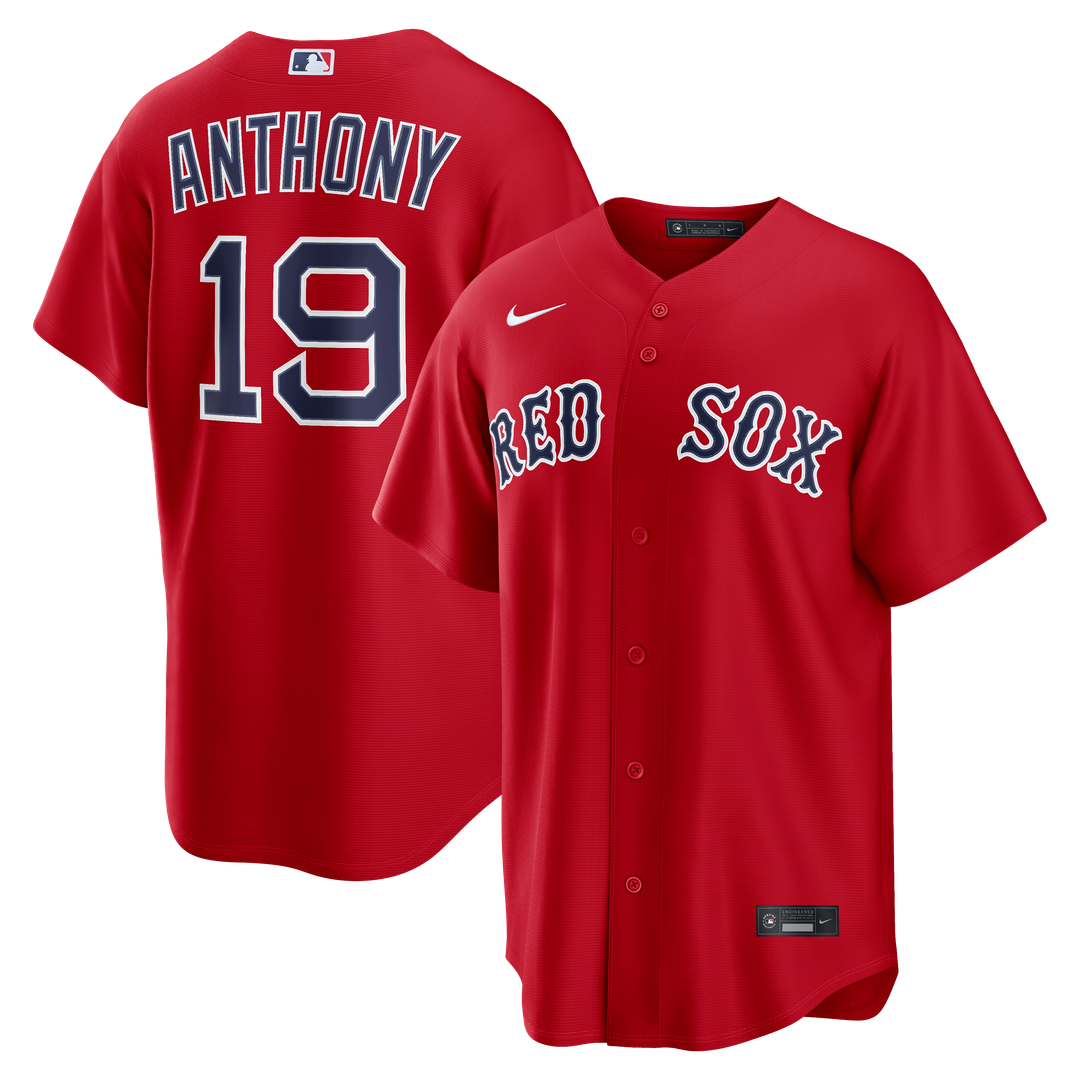Boston Red Sox Roman Anthony Alternate Replica Jersey - Red