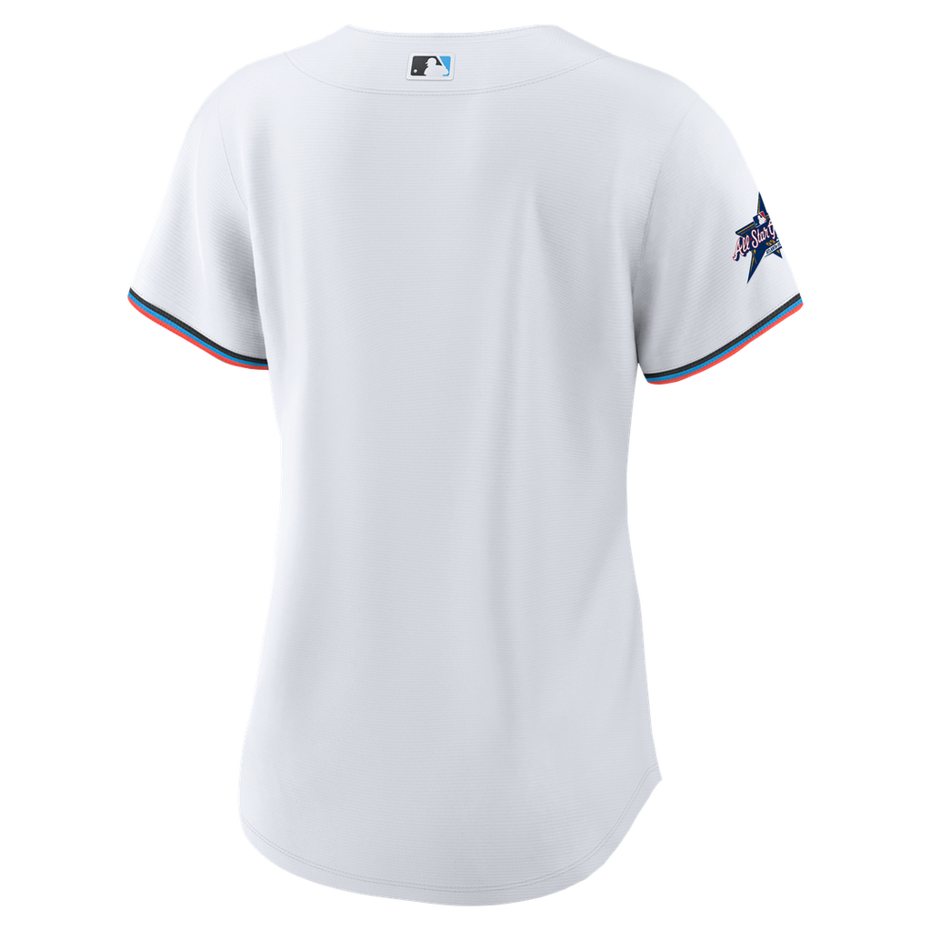 Miami Marlins Women's Replica Team Jersey - White