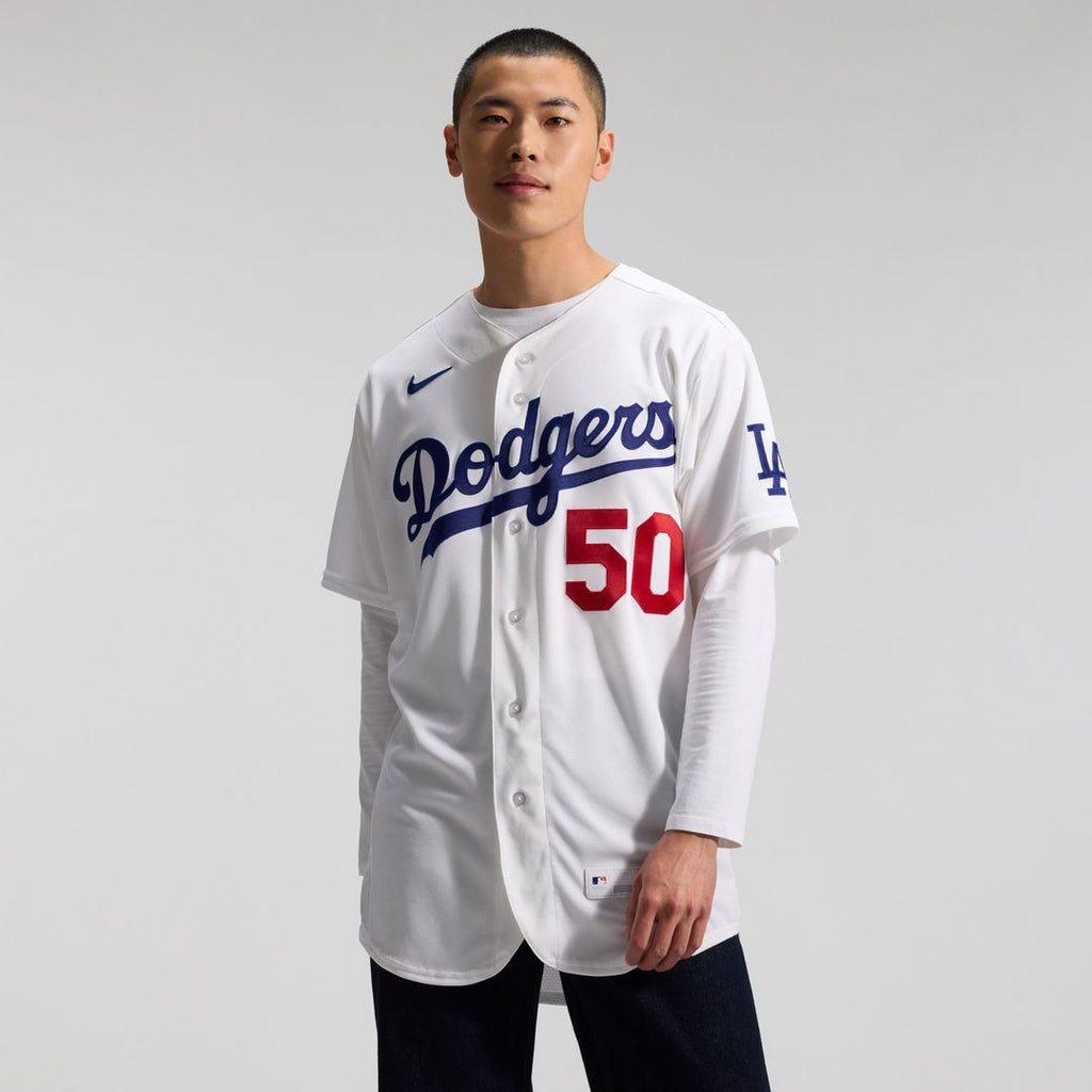 Los Angeles Dodgers Mookie Betts Home Authentic Jersey - White