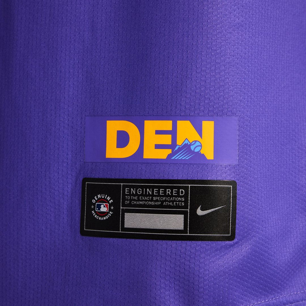 Colorado Rockies 2025 City Connect Limited Jersey - Purple/Light Blue
