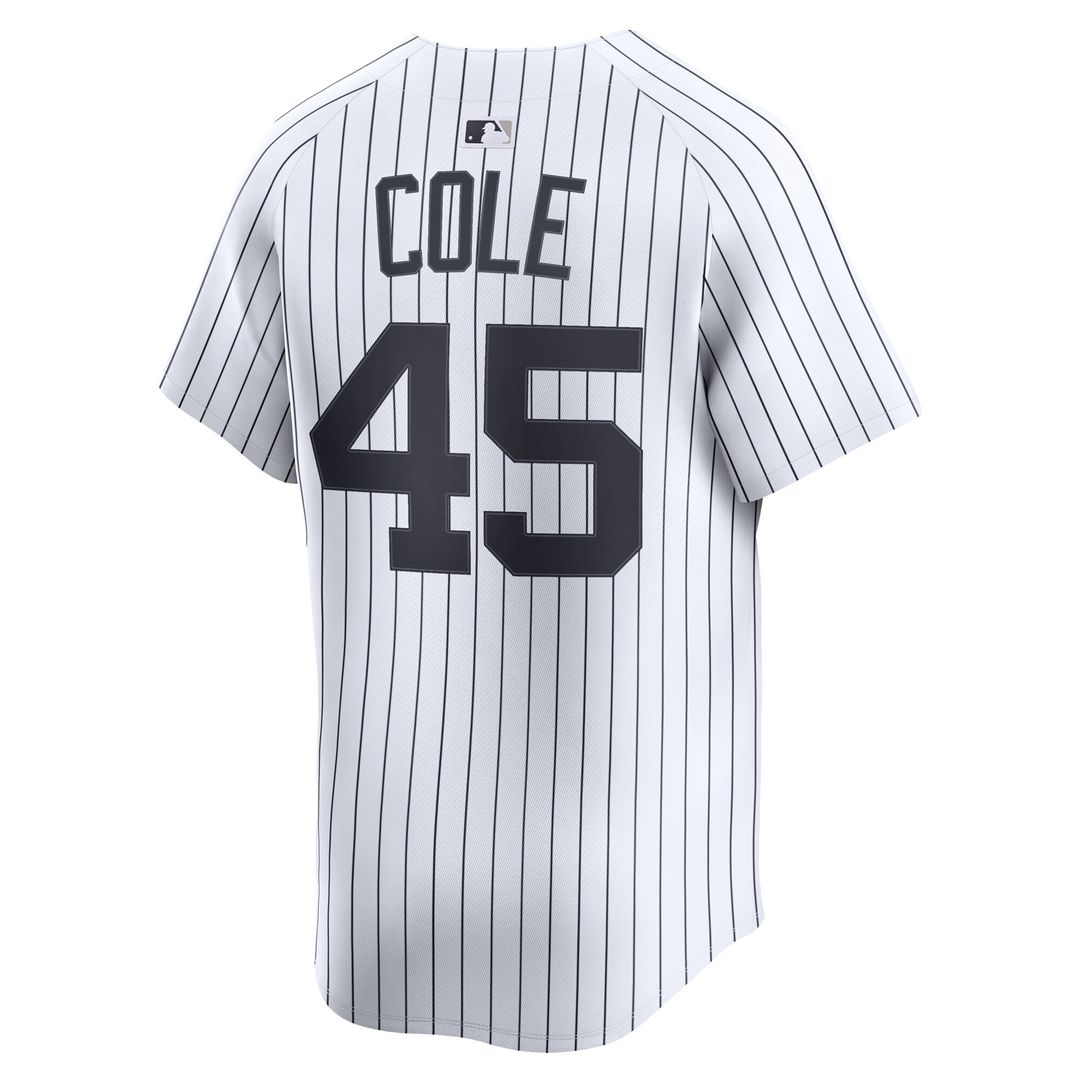 New York Yankees Gerrit Cole Home Limited Jersey - White