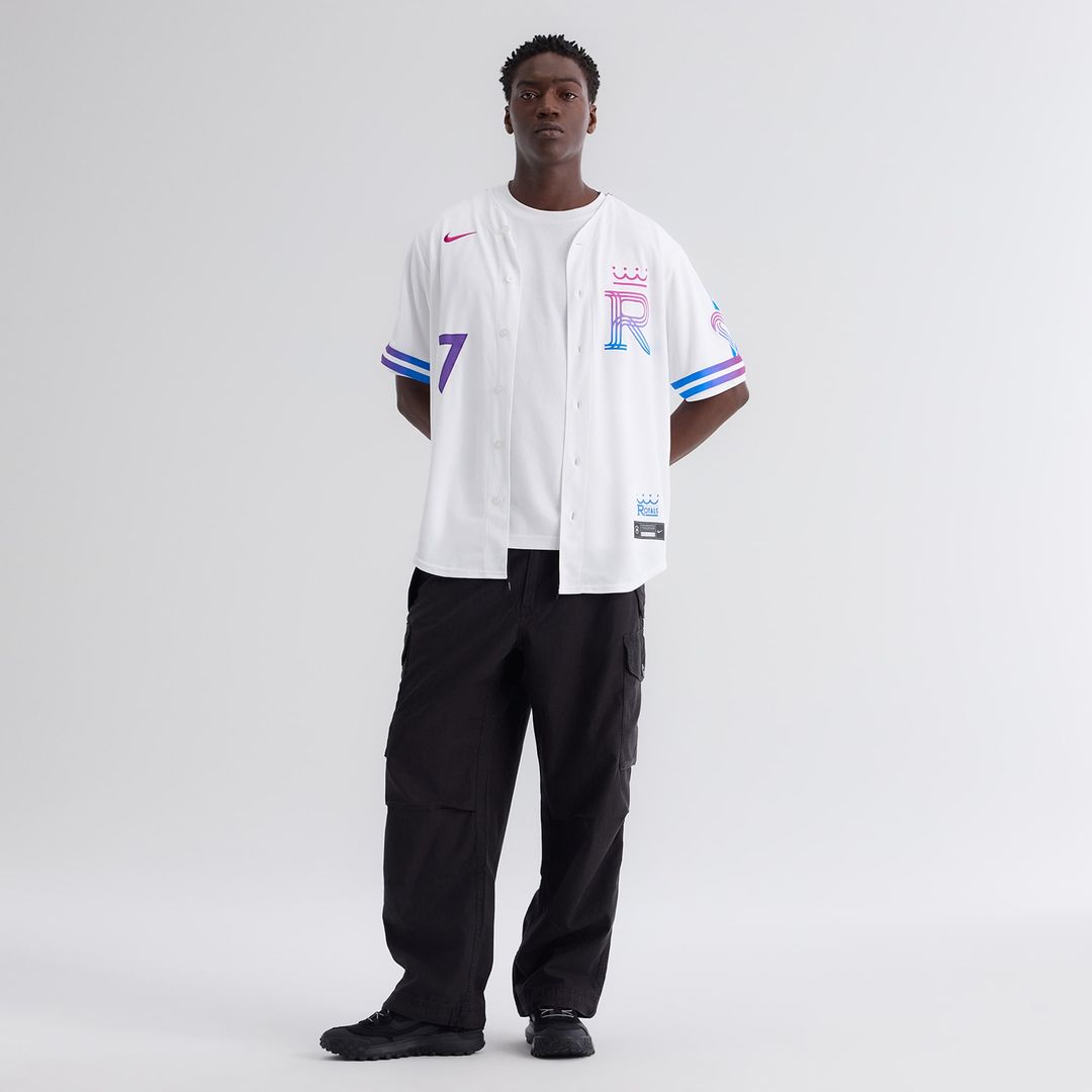 Kansas City Royals Bobby Witt Jr. 2026 City Connect Stadium Jersey - White