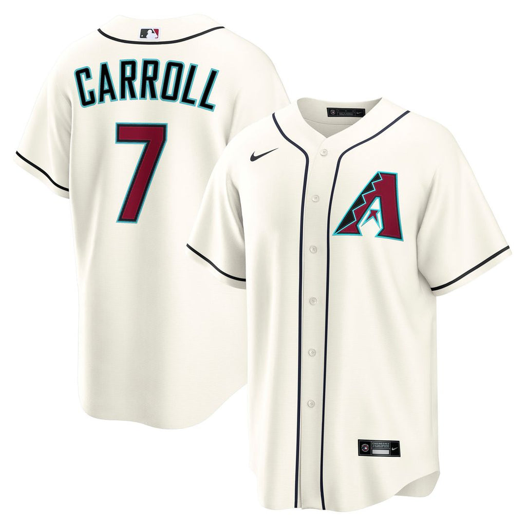 Arizona Diamondbacks Corbin Carroll Home Replica Jersey - Cream