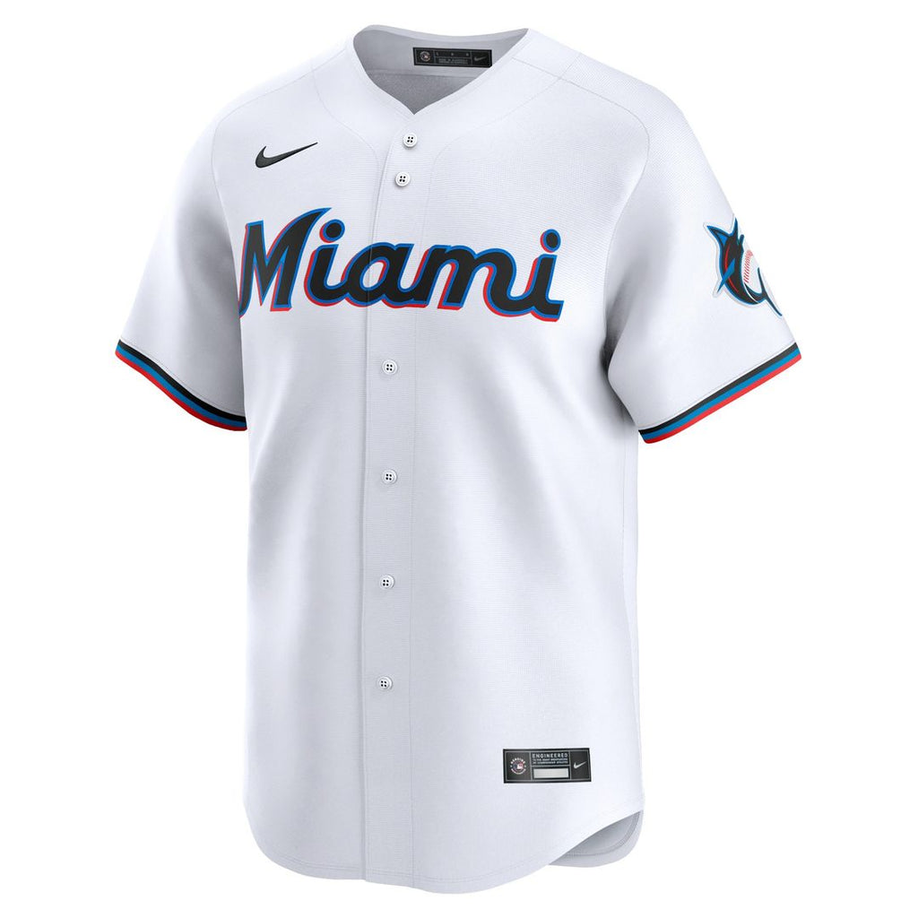 Miami Marlins Sandy Alcantara Home Limited Jersey - White