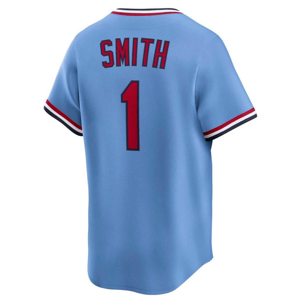 St. Louis Cardinals Ozzie Smith Throwback Cooperstown Limited Jersey - Blue