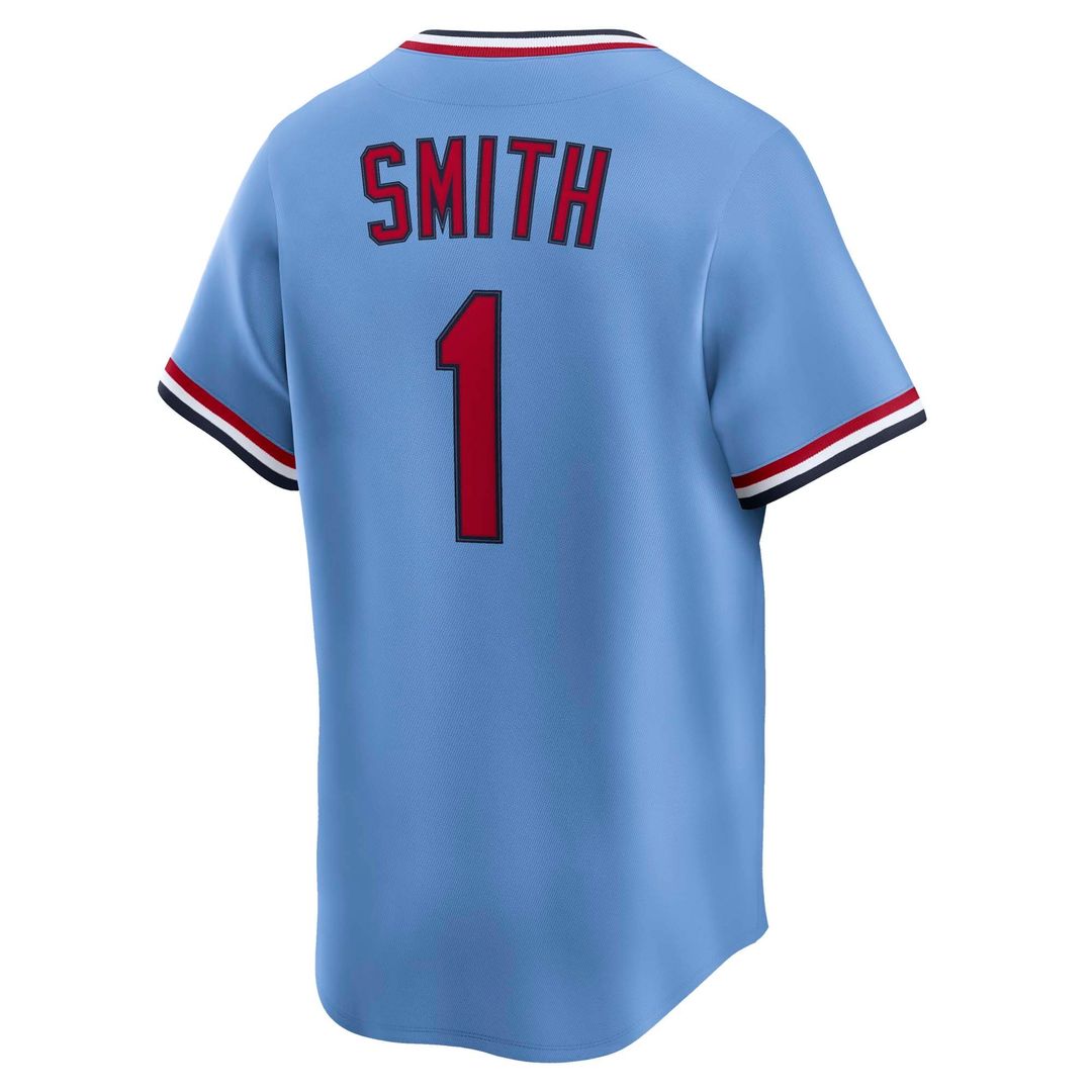 St. Louis Cardinals Ozzie Smith Throwback Cooperstown Limited Jersey - Blue