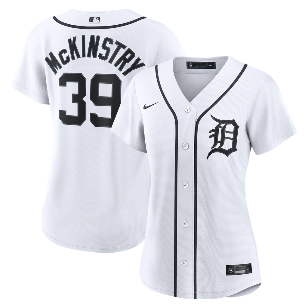 Detroit Tigers Zach McKinstry Women's Home Replica Jersey - White