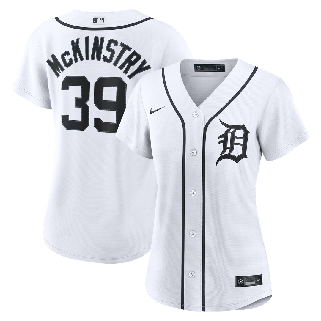 Detroit Tigers Zach McKinstry Women's Home Replica Jersey - White