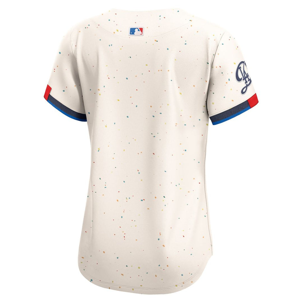 Los Angeles Dodgers Women's City Connect Limited Jersey - Cream