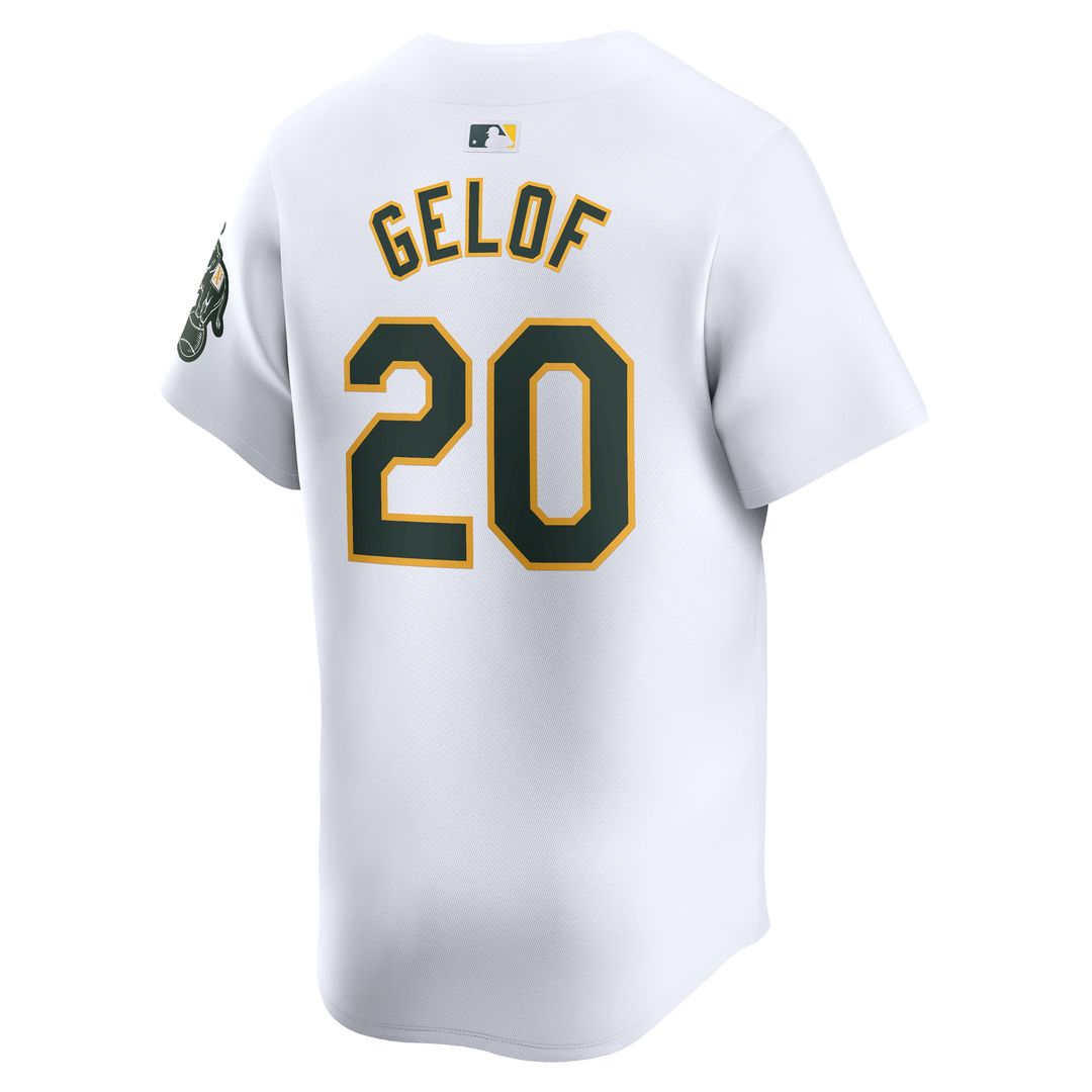 Athletics Zack Gelof Home Limited Jersey - White
