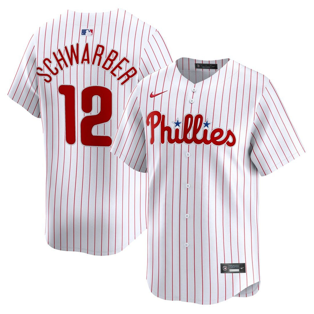 Philadelphia Phillies Kyle Schwarber Home Limited Jersey - White