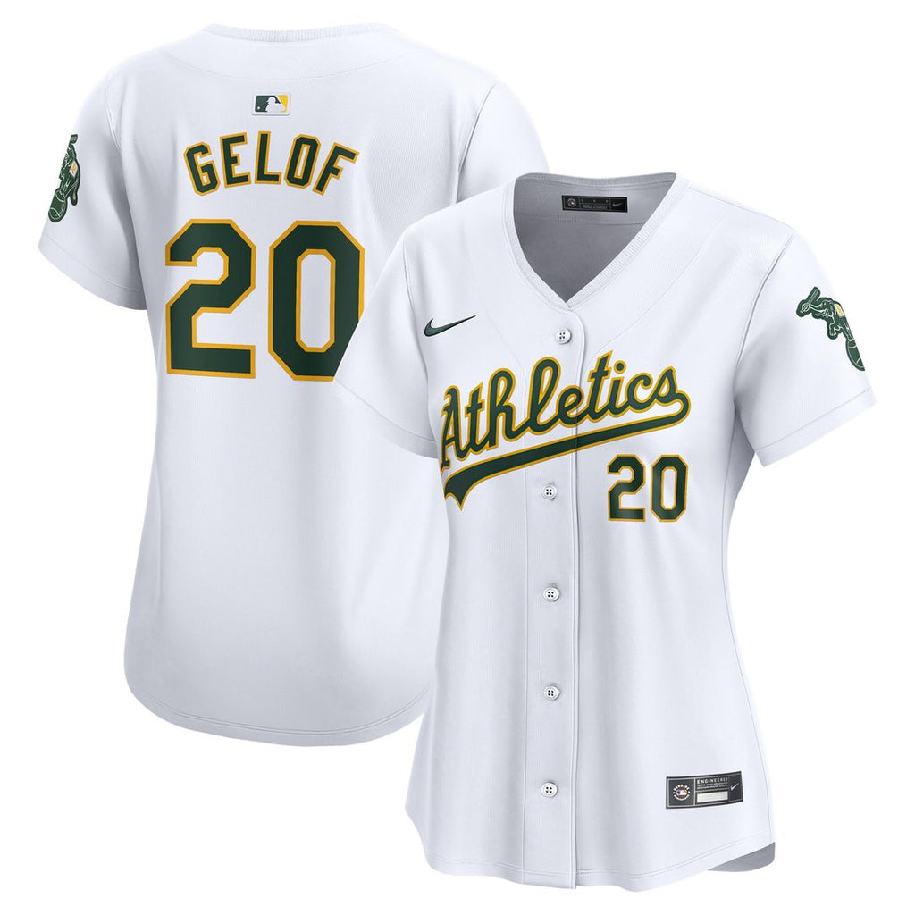 Athletics Zack Gelof Women's Home Limited Jersey - White