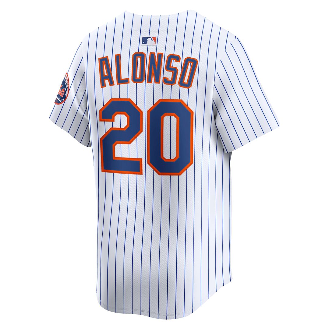 New York Mets Pete Alonso Home Limited Jersey - White