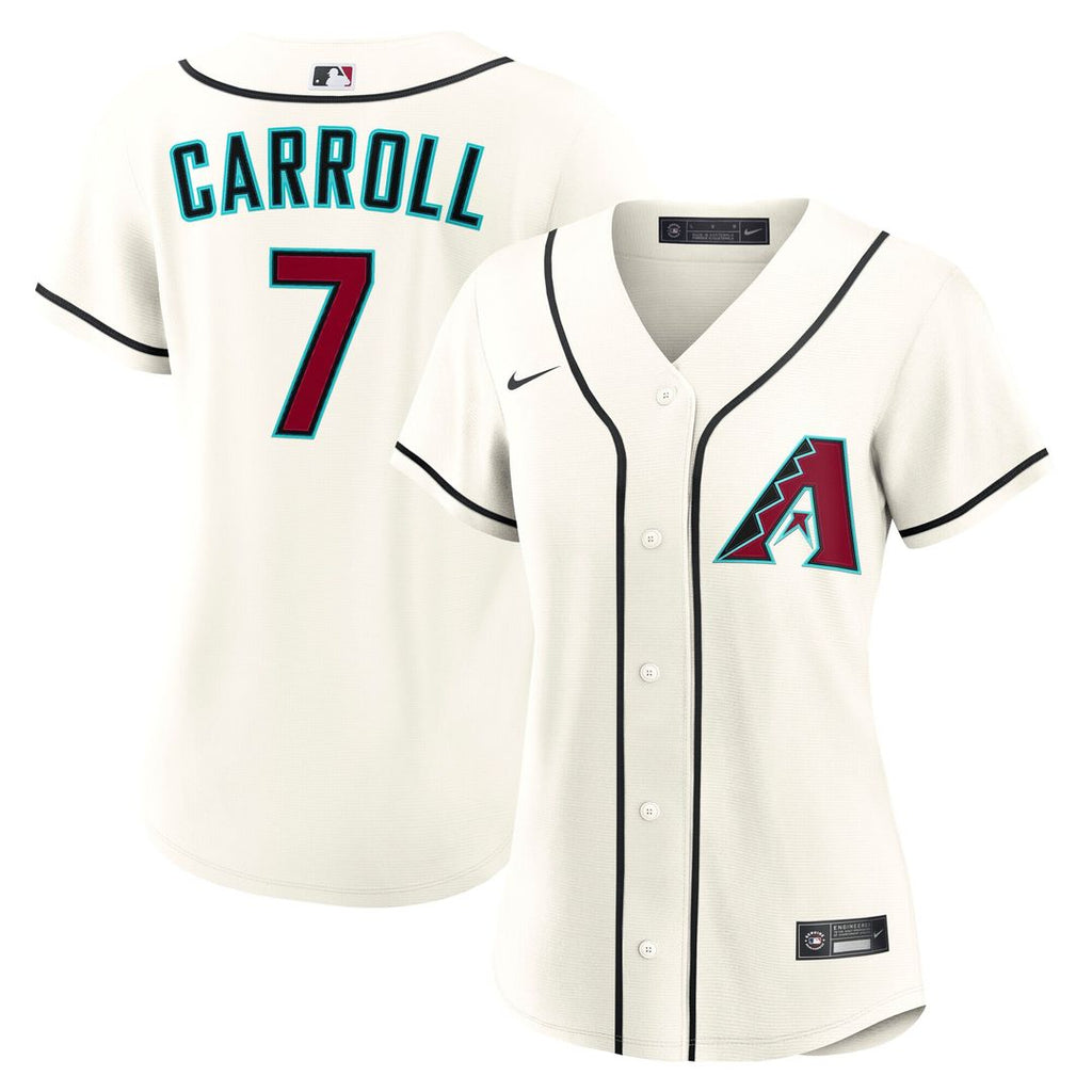 Arizona Diamondbacks Corbin Carroll Women's Home Replica Jersey - Cream