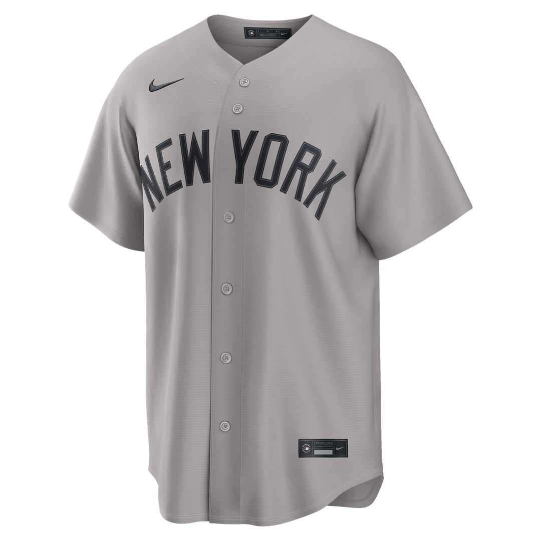 New York Yankees Jazz Chisholm Jr. Road Replica Jersey - Gray