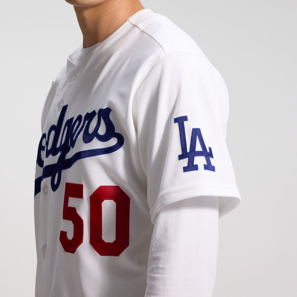Los Angeles Dodgers Mookie Betts Home Authentic Jersey - White
