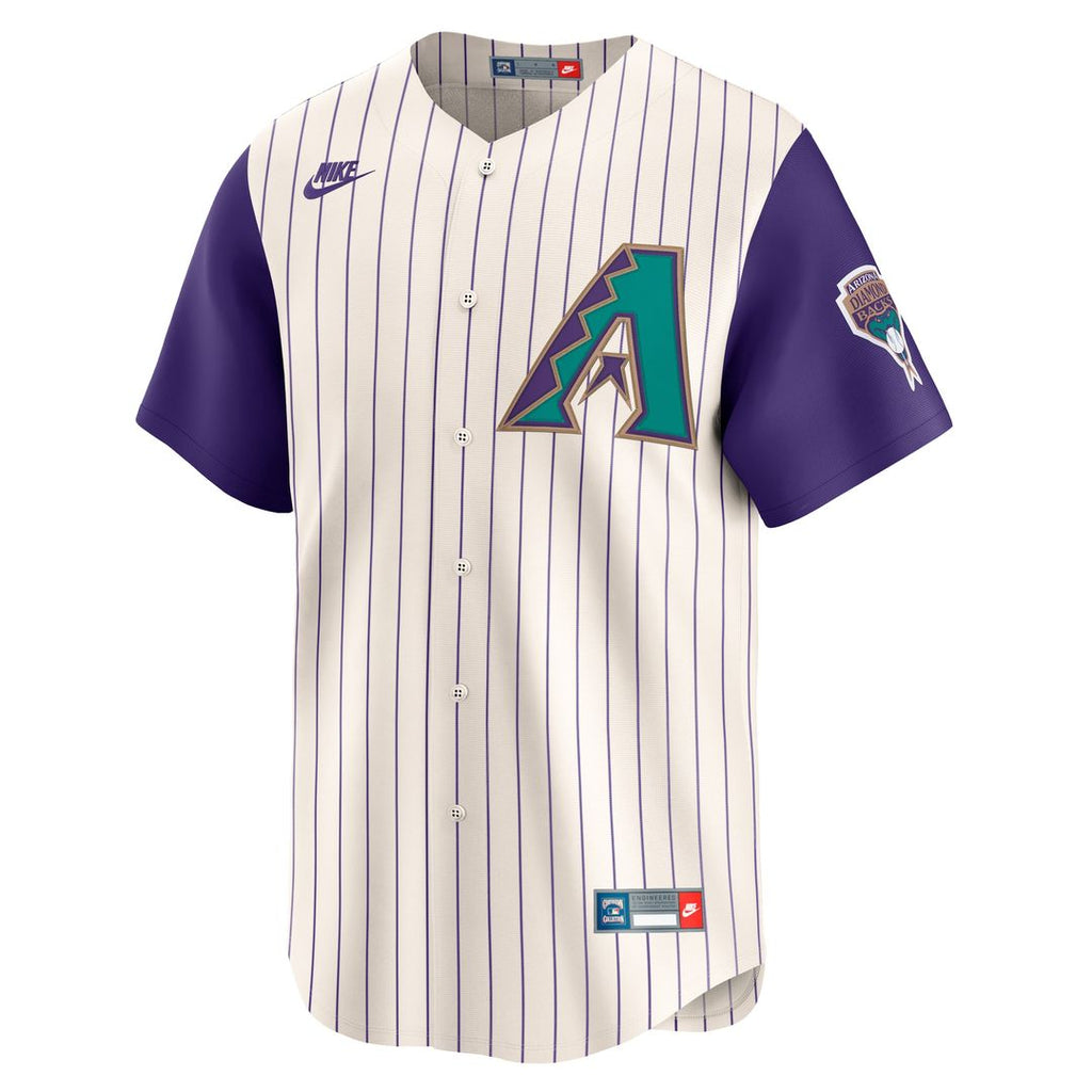 Arizona Diamondbacks Randy Johnson Throwback Cooperstown Limited Jersey - Black