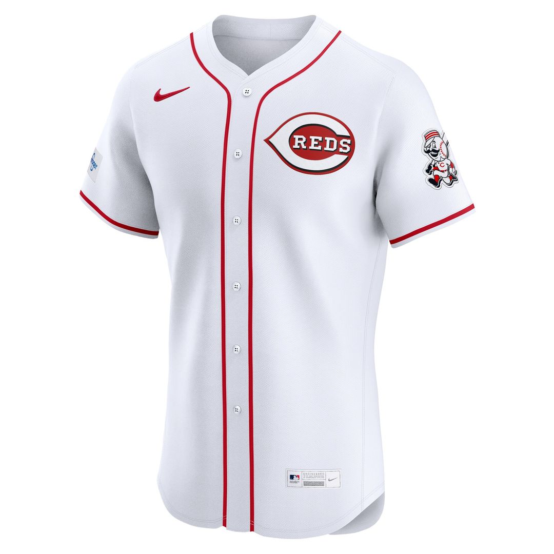 Cincinnati Reds Home Elite Jersey - White