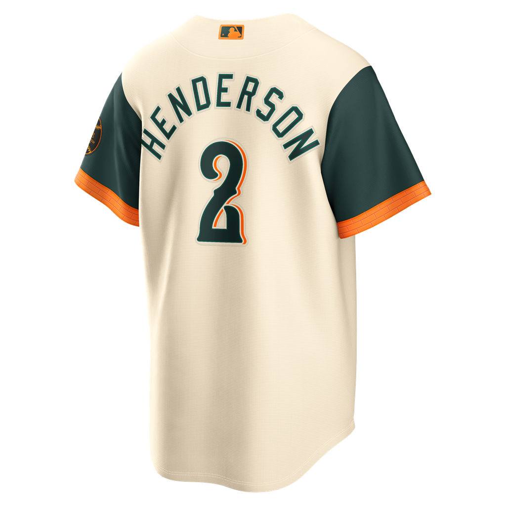Baltimore Orioles Gunnar Henderson 2026 City Connect Stadium Jersey - Cream