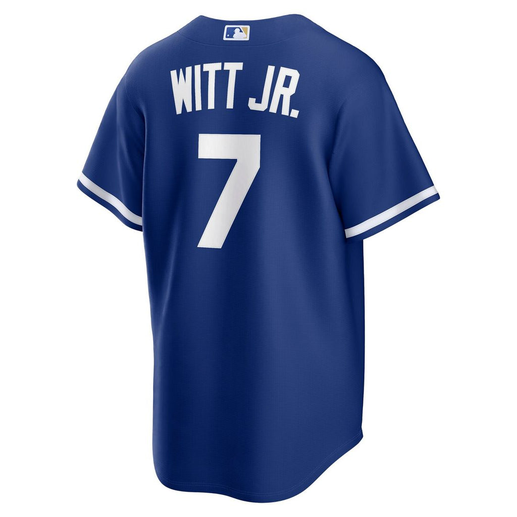 Kansas City Royals Bobby Witt Jr. Road Replica Jersey - Gray